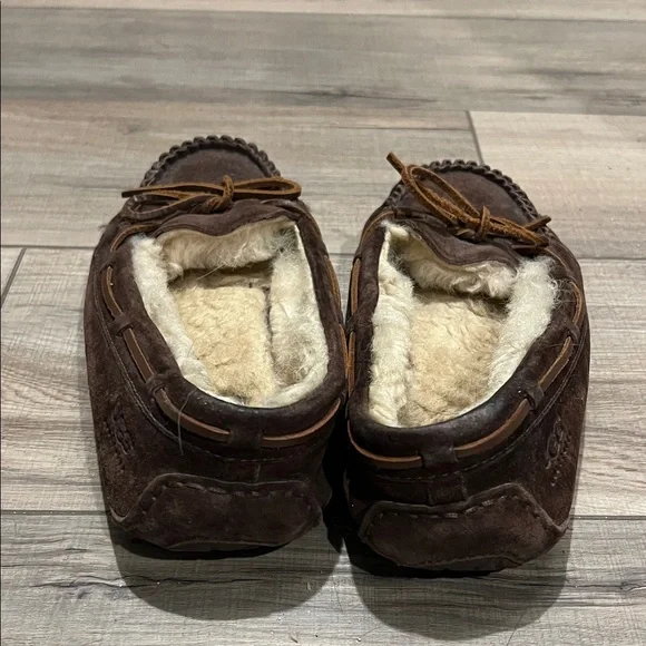 UGG Women's Dark Brown Moccasins - Picture 5 of 8